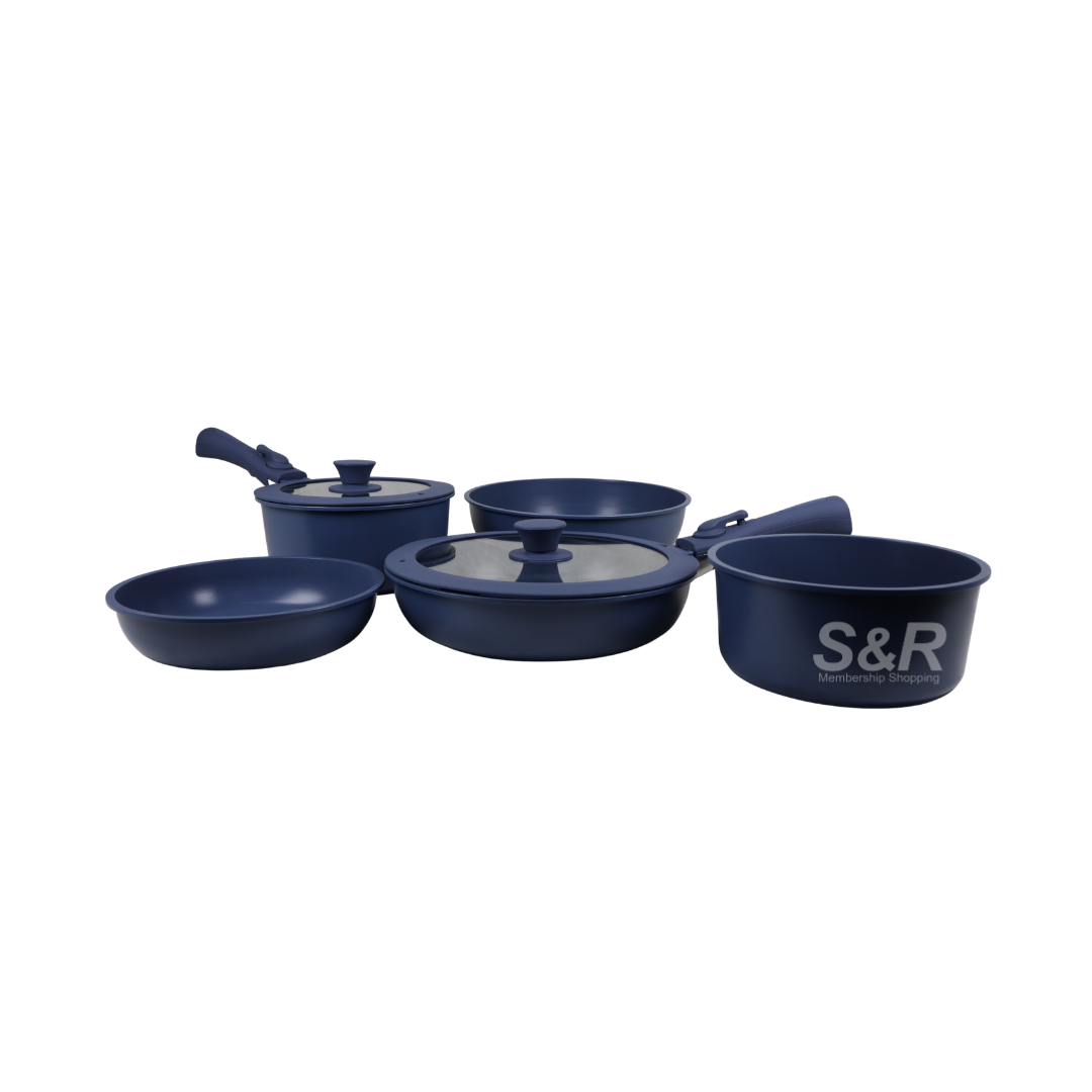 Every Home 9-piece Ceramic Nonstick Cookware Set